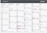 Mayland Kontorkalender Moderne A4 2027 nr. 27059050