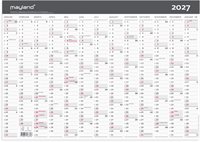 Mayland Kontorkalender Moderne A3 1x13 mdr. 2027 nr. 27063300