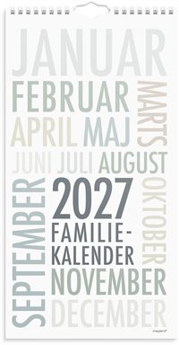 Mayland Familiekalender TrendArt 2027 nr. 27066190