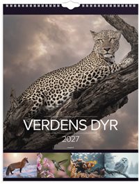Mayland Vægkalender Verdens dyr 2027 nr. 27066330