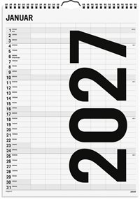 Mayland Familiekalender Black and white 7 kol. 2027 nr. 27066560