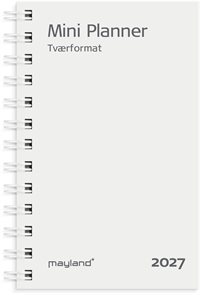 Mayland Mini Planner ugekalender REFILL 2027 nr. 27084800