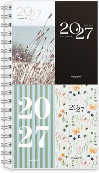Mayland Week Planner højformat m/4 illu. 2027 nr. 27088100