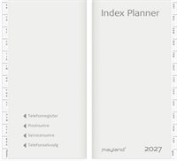 Mayland Index Planner månedskalender REFILL + tlf.reg. 2027 nr. 27095100