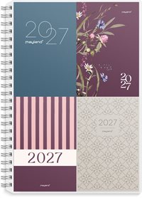 Mayland A5 ugekalender tværformat m/4 illu. 2027 nr. 27200710