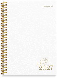 Mayland A6 ugekalender tværformat karton 2027 nr. 27201210