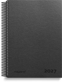 Mayland Timekalender matsort genbrugskarton 2027 nr. 27218100