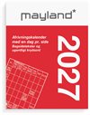 Mayland Broderikalender m/split og bagsidetekst 2027 nr. 27241000