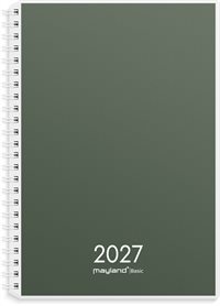 Mayland Basic ugekalender A5 PP-plast 2027 nr. 27267000
