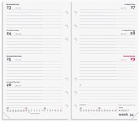 Mayland System PP International ugekalender tværf. REFILL 2027 nr. 27276500