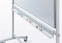 Dahle whiteboard tavle mobile, vendbar, 100 x 150cm