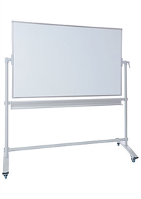 Dahle whiteboard tavle mobile, vendbar, 100 x 150cm