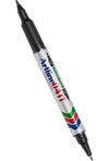 Artline Twin Tip Permanent Marker - 0,4 / 1,0 mm spids