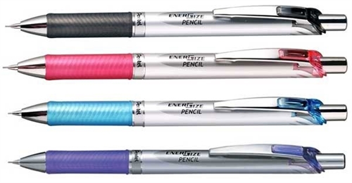 Pentel Energel Energize pencil PL-75 0,5 mm. farve pink, violet eller lyseblå