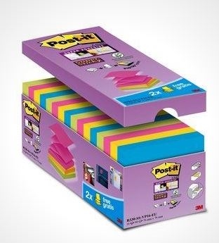 3M Post-it blokke 654 SS 16/pk.