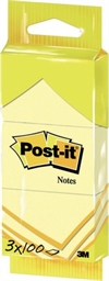  3M Post-it Notes 38x51 GUL 6810, 3 blokke