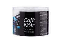 Chokolade mix lys og mørk Cafe Noir 675g  2 x 150stk