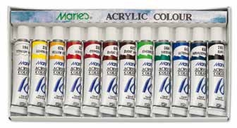 Marie\'s Akrylfarver 12 tuber