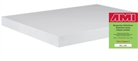 Malelærred 60 x 60 cm  4 cm ramme