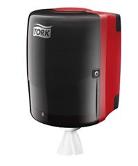 Tork dispenser W2 performance industri  Rød/Sort eller Hvid/Turkis