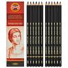 Koh-i-noor  8800 Giconda aquarelle stift, blyant 2B, 4B eller 6B