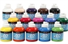 Akryl  A-Color  500ml.  MAT vandbaseret sæt  med 15 farver