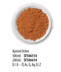 Pigment farve 500 ml. Apricot Ochre