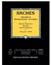 Arches akvarel blok 185g  A3  15ark/blok