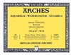Arches akvarel blok 185g  31x41cm  20ark/blok