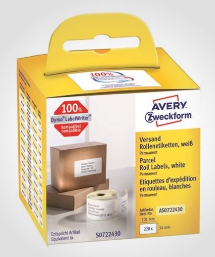 Avery shipping etiket 54 x 101 mm Dymo 99014