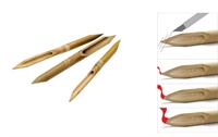 Bambuspenne sæt med 3 penne