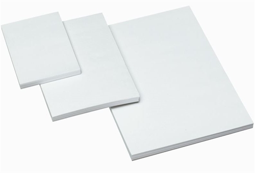 Notesblokke A6 Bantex ulinieret 5/pk.