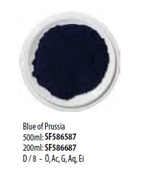 Pigment farve 500 ml. Blue of Prussia