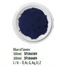 Pigment farve 500 ml. Blue Of Sevres