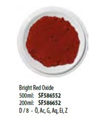 Pigment farve 500 ml. Bright Red Ochre