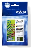 Brother LC 422xl blæk multipack  farve BK C Y og M