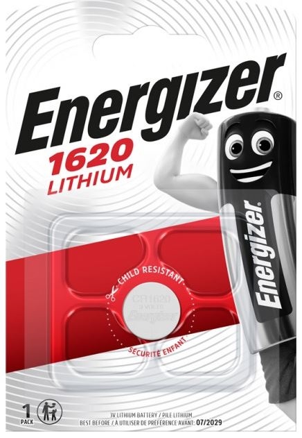Energizer Lithium CR1620 (1 stk.)