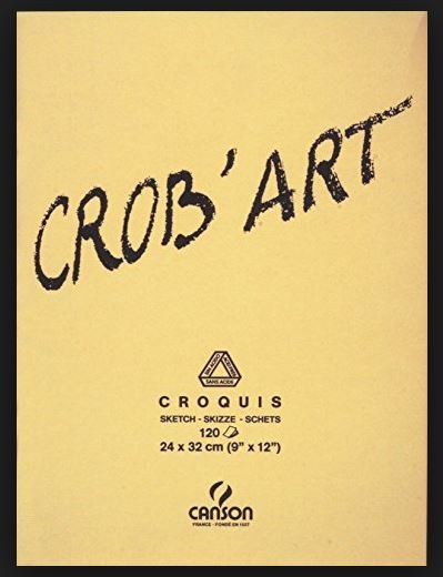 Skitsepapir Crob\'Art Canson format 24x32cm