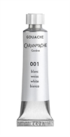 Caran Dache Gouache farve hvid 10ml