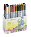 Copic marker CIAO sæt med 20 farver incl. plastdisplay