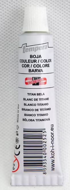 Dækhvid 28ml tube Koh-I-Noor 