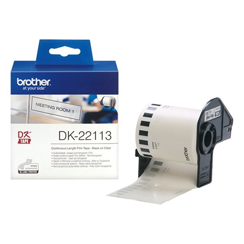 Brother DK22113 - 62mm Filmtape - klar - 15,24 meter