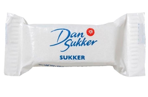 Dan sukker  ca. 806 pk. a 2 stk. pr. kasse