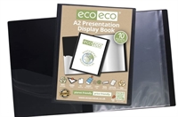 Demomappe A2 med 10 lommer, højformat | eco-eco