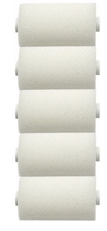 Essdee skumrulle refills 45 mm  5 stk. pr. ps.