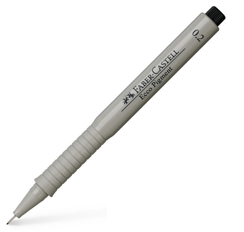 Faber-Castell Ecco Pigment Fineliner - flere tykkelser - drawing Pen "ECCO", finepen, tegnepen