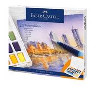 Faber-Castell Studio akvarel farver 24 stk. sæt