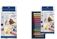 Faber Castell Soft Pastel  kridt12 farver 
