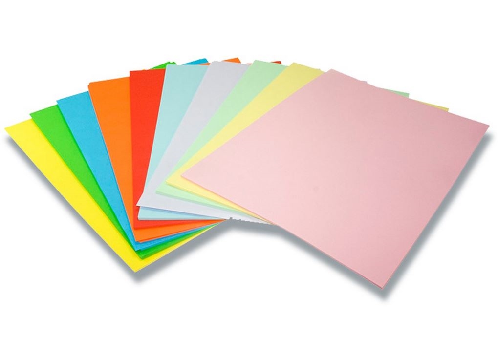Kopipapir A4 farvet ark. pr. ps. - farver