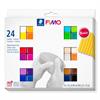 Fimo modellervoks Soft Basispakke med 24 farver   *UDSOLGT